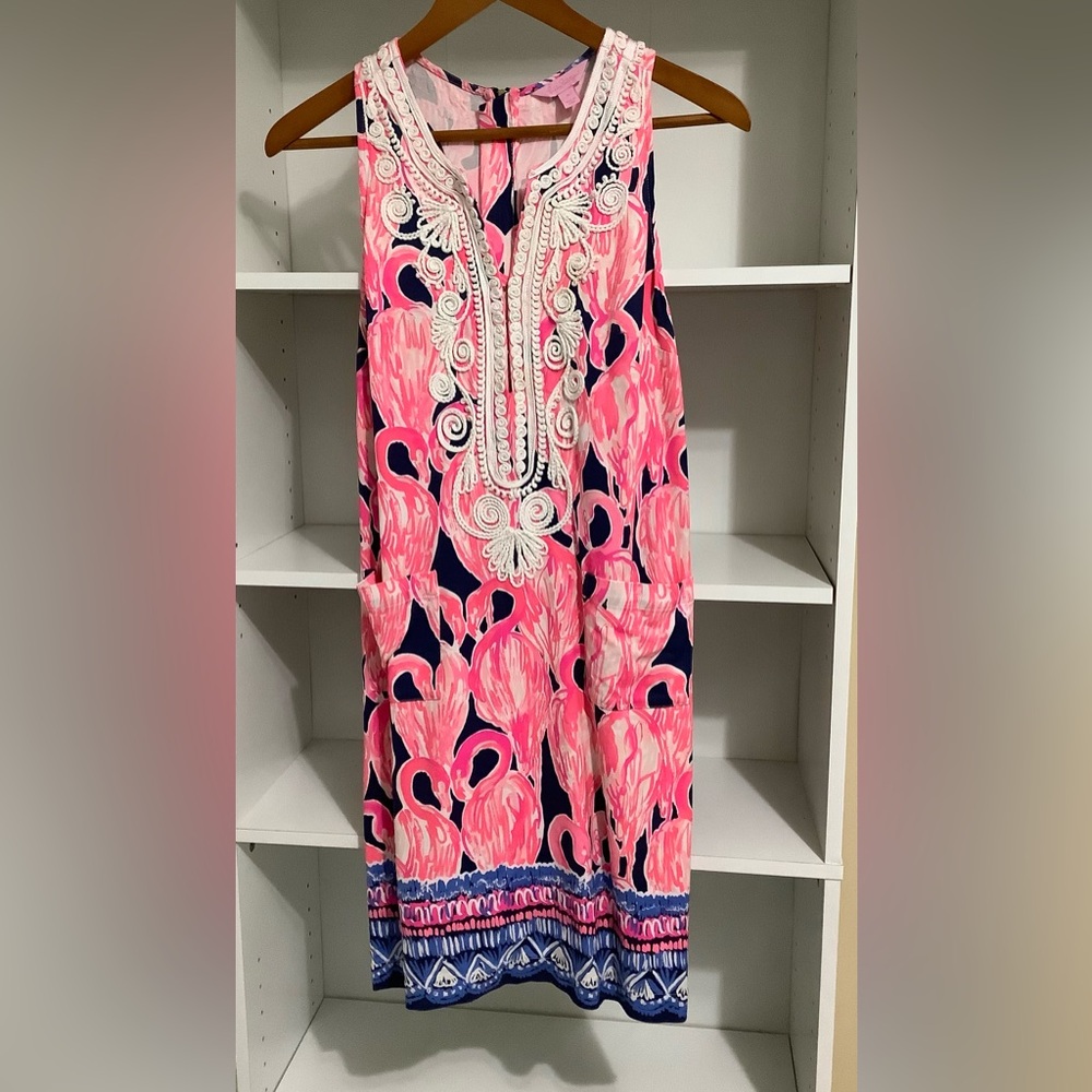 Lilly Pulitzer Carlotta Stretch Shift dress Size 0